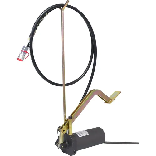 KS Tools Hydraulischer Fusspumpen-Satz, 4-tlg (440.0060) - Werkstatt Werkzeug für Fahrzeugwerkstätten, ideal zum Anheben von Fahrzeugen und Maschinen mit hoher Effizienz und Sicherheit.