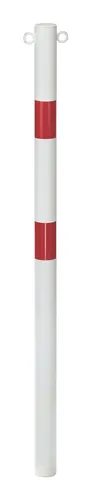 Gustav Alberts Absperrpfosten Standard 60 mm ohne Öse - Absperrpfosten zum Einbetonieren, robust und ideal zur Sicherung von Bereichen oder als Parkplatzabsperrung.