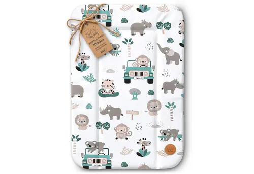 Totsy Baby Wickelauflage abwaschbar und wasserdicht 70 cm in Blau - Praktische Wickelauflage mit 70 cm Länge, abwaschbar und wasserdicht – ideal für stressfreies Wickeln und Pflege Ihres Babys.