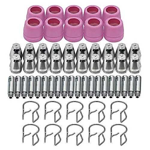 Plasmaschneider Verschleißteile AG60 Pilot - Ersatzteile - Zubehör Set - 60 Teile - Ø 1,0mm - VECTOR WELDING