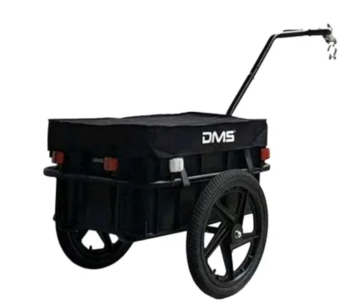 DMS 70L Fahrradanhänger mit Hochdeichsel