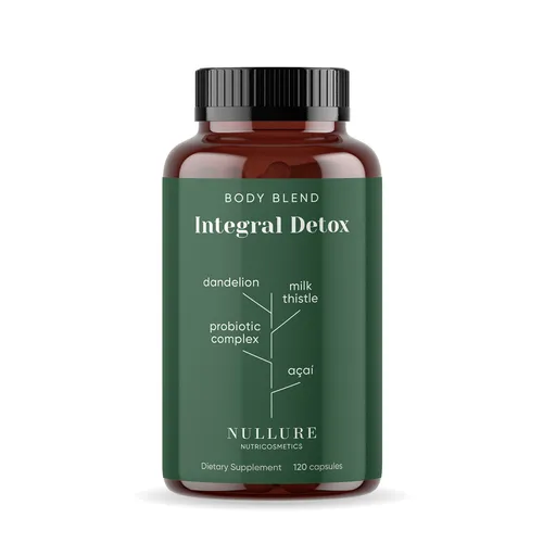 Nullure Integral Detox – Kapseln mit Mariendistel, Löwenzahn, Kurkuma und Ingwer
