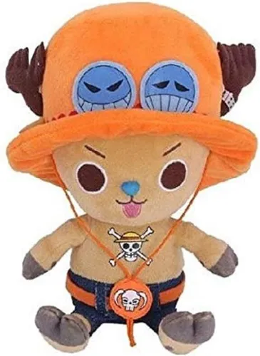 One Piece 25 cm Plüschtier - Chopper X Ace Kuscheltier neu mit Schild tag NEU
