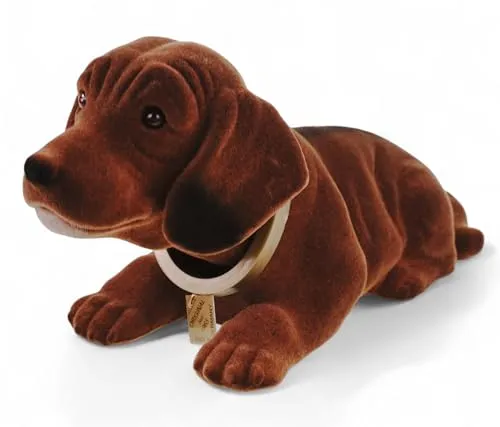 Rakso Wackeldackel 32 cm in braun von RAKSO