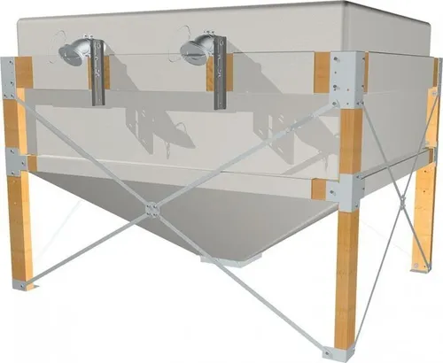 Fröling Sacksilo Typ 30 inkl. Rütteleinrichtung