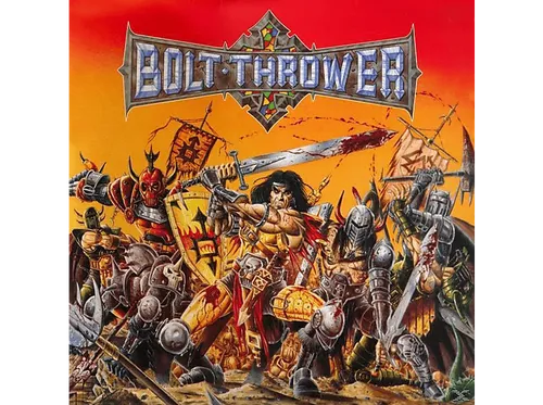 Bolt Thrower Warmaster LP - Death Metal Klassiker - Schallplatte von Bolt Thrower im Death Metal Stil, hochwertige Vinyl-Qualität für ein erstklassiges Klangerlebnis.