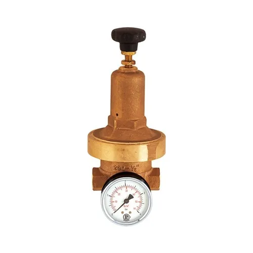 Riegler Druckregler DRV 250, Niederdruckausführung G 3/8 - Sonstige Werkzeuge, präziser Membrandruckregler mit Regelbereich von 0,2 - 2 bar, ideal für Druckluft und neutrale Gase, inkl. Manometer für genaue Kontrolle.