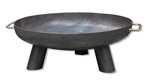 Wida Feuerschale Alpha Ø 700 mm 70 cm inkl. 3 Füße und 2 Griffe