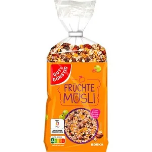 GUT&GÜNSTIG Früchte Müsli 1,0 kg