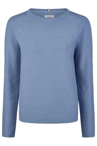 Basic Pullover mit Rundhalausschnitt