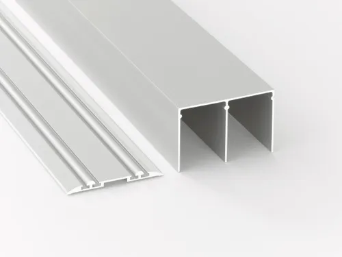 Schienen-Bausatz Rapid Aluminium, silber eloxiert