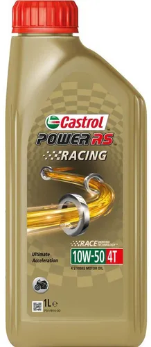Öl Castrol Power RS ​​Racing 4T 10W -50 - Flasche 1 Liter