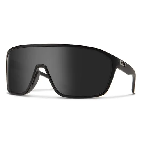 Smith Boomtown Sportbrille - Schwarz, One Size - Fahrradbrillen mit stylischem Design, ideal für Sport und Alltag, bieten optimalen UV-Schutz und Komfort.