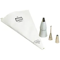 Original Kaiser Profi-Spritzbeutel Edelstahltuellen in weiß von Kaiser