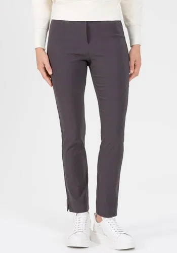 Stehmann INA 740 Stretchhose in Graphit - Damen-Hose mit super elastischem Material, hohem stretchigen Bund und praktischen Schlitz am Beinabschluss für optimalen Tragekomfort und aktuelle Farben.