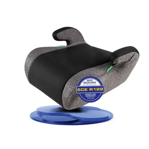 Kindersitzerhöhung Raffi, Sitzerhöhung Auto ECE R 129 geprüft schwarz/grau