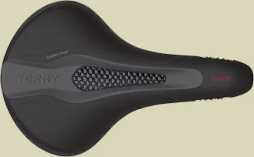 Terry Figura GT Max Women Sattel - Fahrradsattel speziell für Damen, bietet optimalen Komfort und Unterstützung für lange Fahrten.