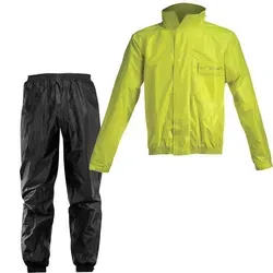 Acerbis Regenanzug Größe L - Regenjacke und Regenkombi für Motorräder - Motorradhosen & -chaps, wetterfest und ideal für Enduro-Fahrten, schützt vor Nässe und Kälte