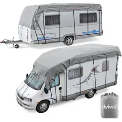deiwo Wohnmobilschutzhülle 7x3m grau