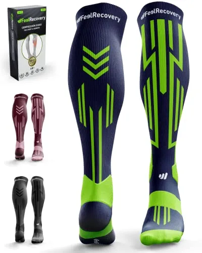Feel Recovery 1 Paar Sport Kompressionssocken Herren/Damen