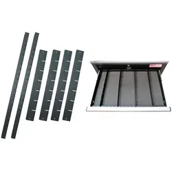 BGS Schubladenteiler PROFI 67166, 6-teilig - Organisieren Sie Ihren Werkstattwagen mit dem BGS Schubladenteiler PROFI 67166. Das 6-teilige Set sorgt für optimale Übersicht und Struktur in Ihrer Werkzeugaufbewahrung. Ideal für Werkstätten, Garagen und Industrie.