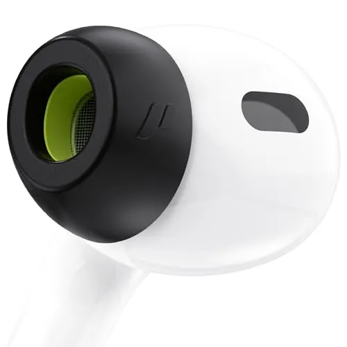 KeyBudz HyperFoam Ersatz Ohrstöpsel für AirPods Pro 2 - Kopfhörer - Bequeme HyperFoam Ohrpolster in 3 Größen (S, M, L) für perfekten Sitz und Klangisolierung, kompatibel mit dem Ladecase.