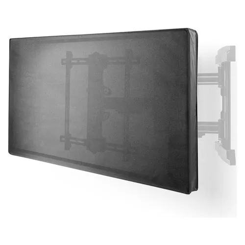 Nedis Outdoor-TV-Schirm-Abdeckung | TVOC5558BK | Schwarz