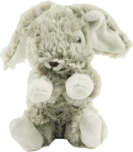 Inware Hase Hasi grau 15 cm Plüschhase