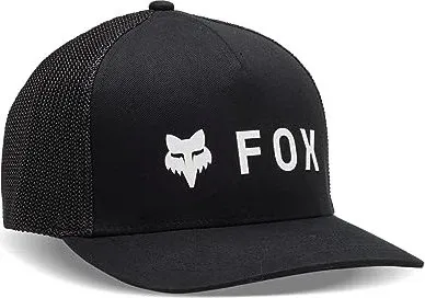 Fox Racing Absolute Flexfit Hat Windbreaker Herren, Schwarz, S-M - Baseball Cap mit legendärem Fox Schriftzug, aus hochwertigen Materialien für langlebigen Tragekomfort und stylischen Look, ideal für jeden Tag.