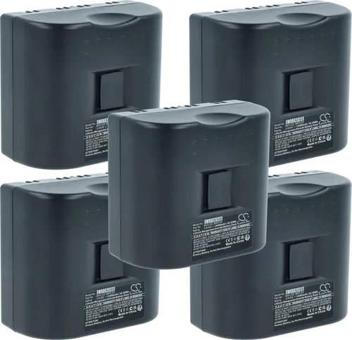 vhbw 5x Batterie Ersatz für Daitem MPU01X, BATLI23, BATLI22 für Alarmanlage, Alarmsystem (14500 mAh, 3,6 V, Li-MnO2)