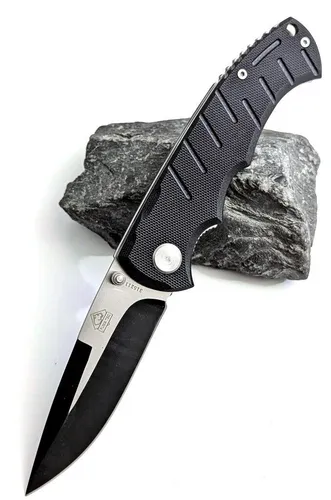 Puma TEC Einhandmesser  Stahl 420 G-10 Griffschalen Clip