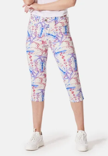 STOOKER WOMEN 7/8-Hose Print Capri Skinny Fit Jeans Skinny Fit Capri Pants Wash Magic Shape Effekt für Damen