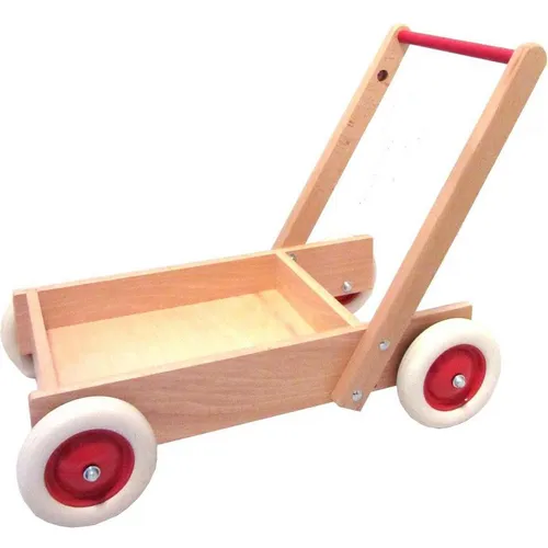 Holz-Wenzel Holz Laufwagen (52239576) - Stabiler Holz Laufwagen von Holz-Wenzel für Babys, fördert die Motorik und das Laufenlernen. Ideal für kleine Entdecker!