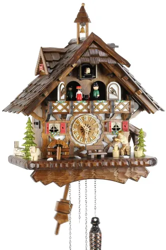 Eble Schwarzwaldhaus Kuckucksuhr 42 cm