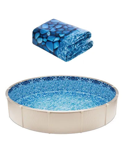 Innenfolie Poolfolie Ersatzfolie Innenhülle Schwimmbadfolie φ549x120cm