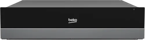 Beko Wärmeschublade schwarz 22 Liter mit Teleskopauszug + griffloses öffnen