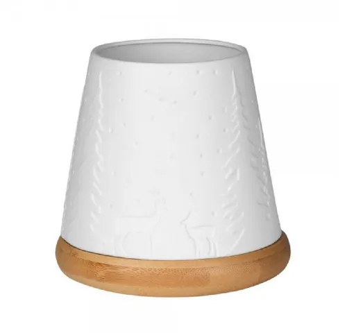 Poesie Windlicht Wald - Stimmungsvolles Windlicht für eine festliche Atmosphäre, ideal für Weihnachten und gemütliche Abende. Entdecken Sie die liebevollen Details!