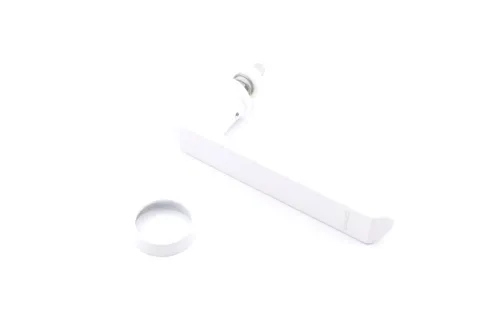 Schüco Fenstergriff Aluminium RAL 9016 weiß 247004