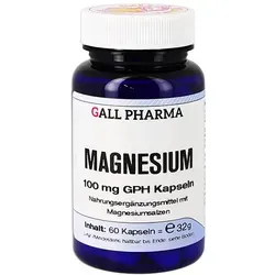 MAGNESIUM 100 mg GPH Kapseln 60 St