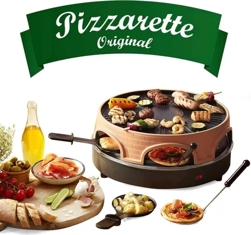 Emerio Pizzaofen Pizzarette PO-113255.4, 3 in 1