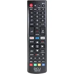 Dcu 30901020 Universal-Fernbedienung für lg lcd/led TVs - Schwarz