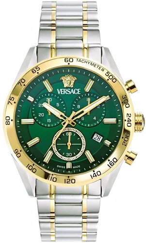 Versace VE0CA0324 V-Code Chrono Herren Uhr