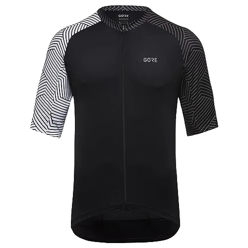GORE WEAR Herren C5 Trikot, Black/White, XL EU von GOREWEAR