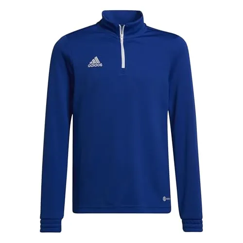 adidas Entrada 22 Training Top royblu (AD8R) 116 - Kinder Trainingsoberteil für Fitness & Freizeit, mit feuchtigkeitsabsorbierender AEROREADY Technologie und 100% recycelten Materialien für ein trockenes Tragegefühl und Umweltbewusstsein.