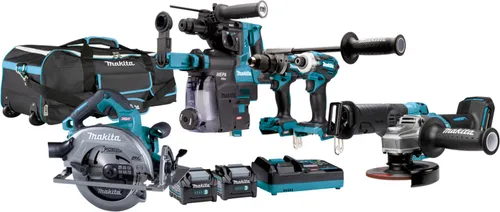 Makita Akku-Spezialset XGT 40 V max – Werkzeugset für Profis - Akkuschrauber-Set mit hoher Leistung und Flexibilität, ideal für anspruchsvolle Projekte und Handwerksarbeiten.