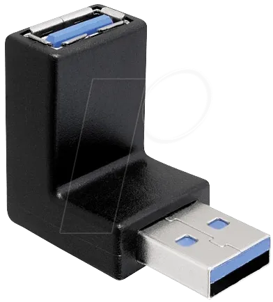 DELOCK 65340 - USB 3.0 A Stecker auf A Buchse gewinkelt 270° vertikal