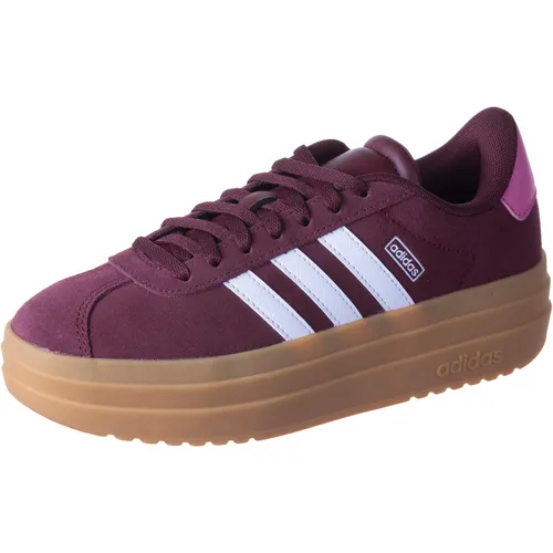 adidas VL COURT BOLD Plateausneaker für Kinder - Sneaker mit sportlichem Design inspiriert von den adidas Gazelle Bold, aus hochwertigem Leder und Synthetik, ideal für aktive Kinder.