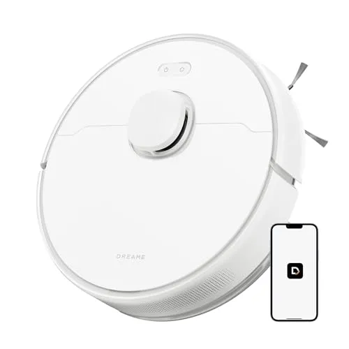 Dreame D9 Max Generation 2 - Saugroboter mit Wischfunktion, 6000Pa Saugleistung und bis zu 3,75 Stunden Laufzeit