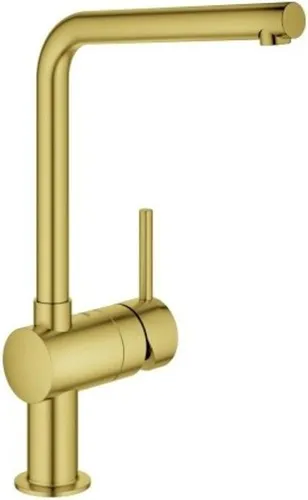 Grohe Minta Küchen Armatur – cool sunrise gebürstet in gold von GROHE
