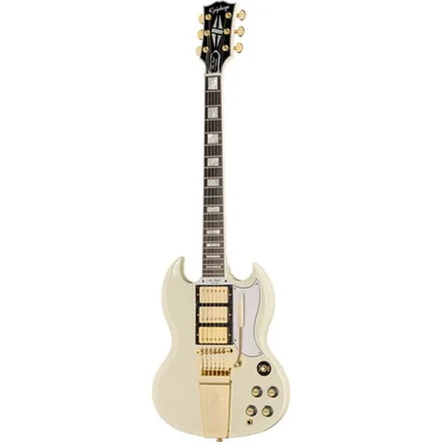 Epiphone SG 1963 Custom Maestro CW VOS in weiß von Epiphone